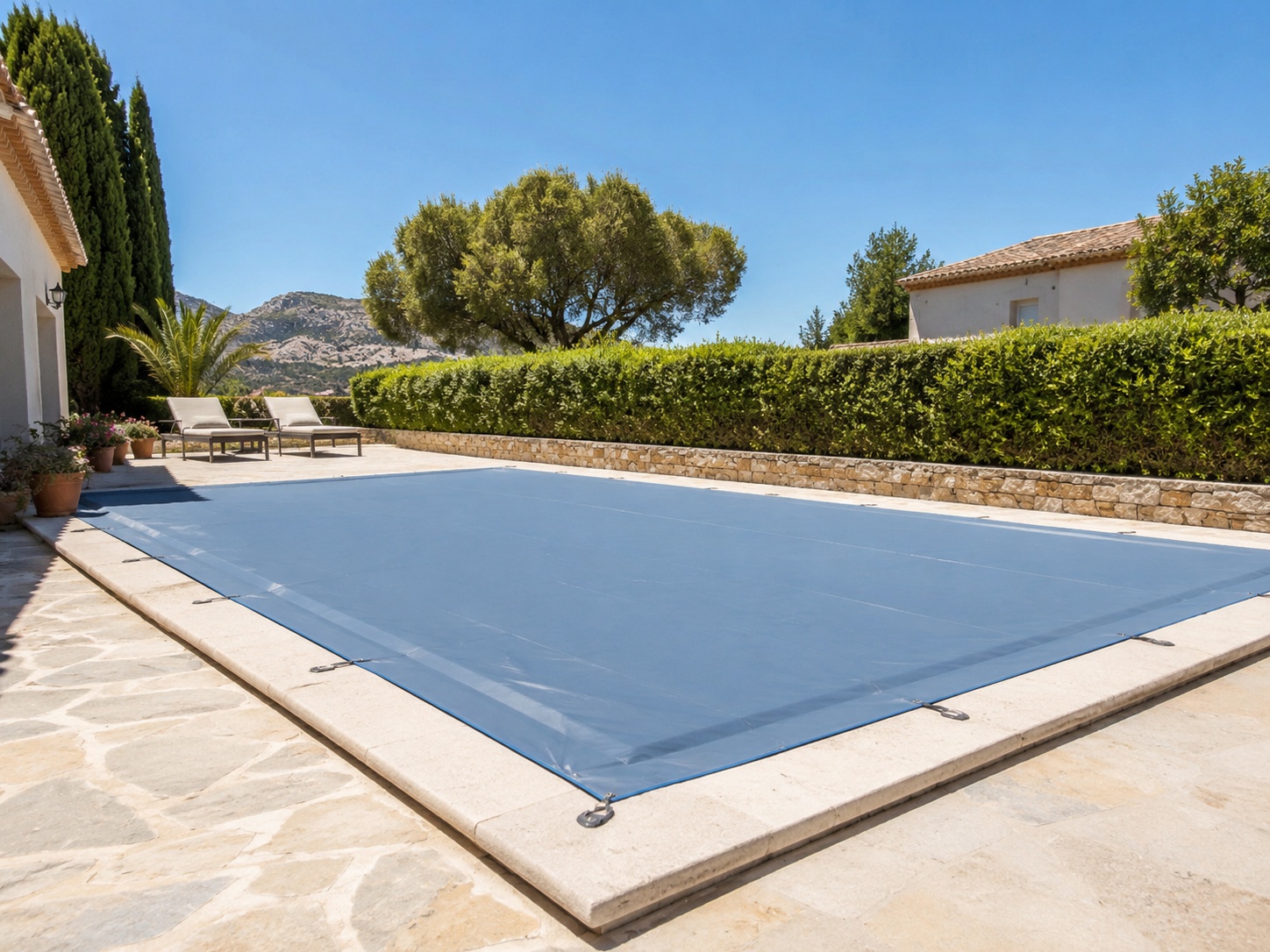 Mantenimiento de piscina durante ola de calor