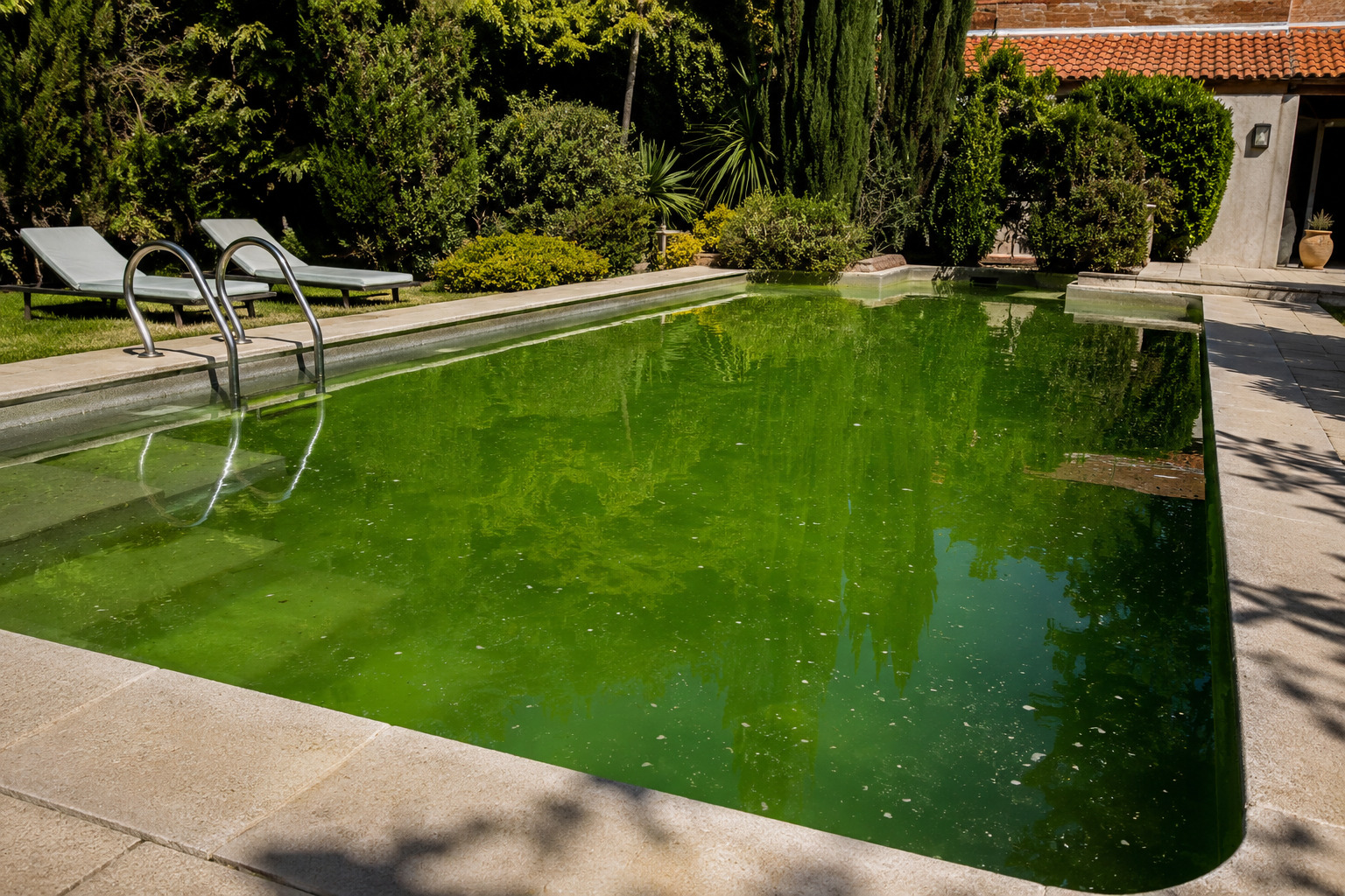 Piscina con pérdida de calidad que puede recuperarse sin vaciar