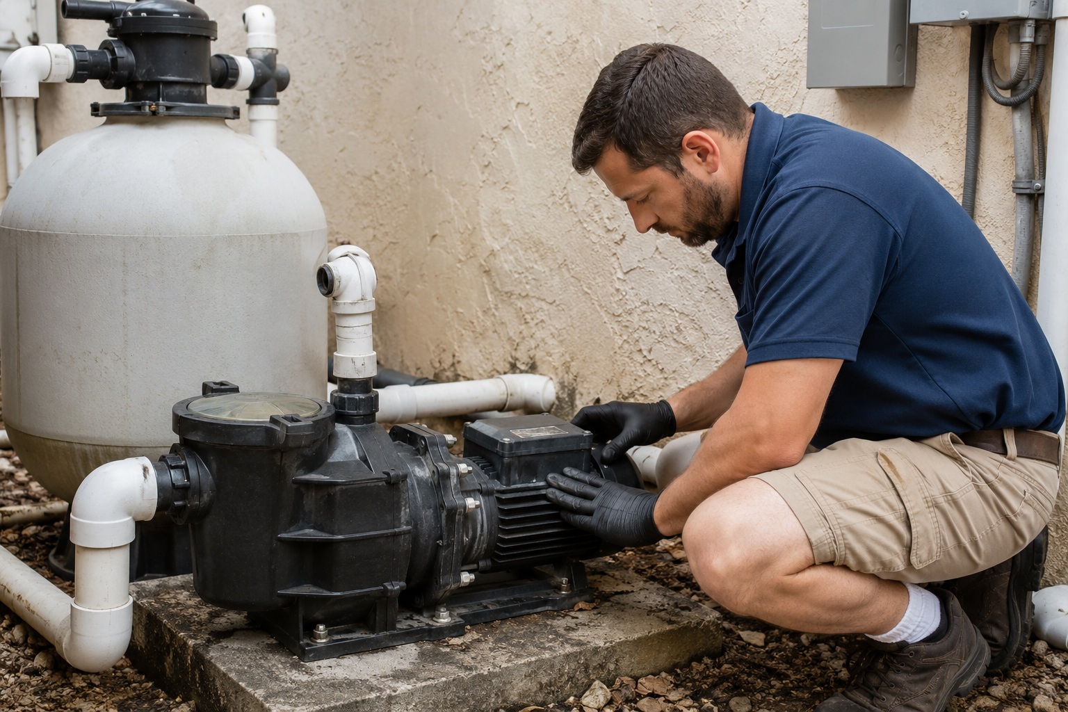 Checklist para prevenir bomba de piscina hace ruido
