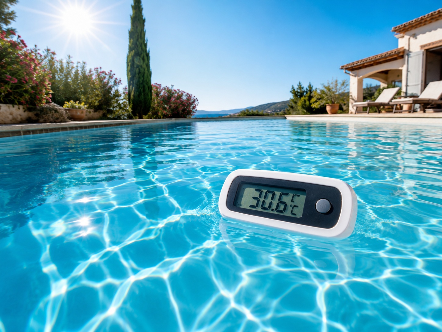piscina durante ola de calor