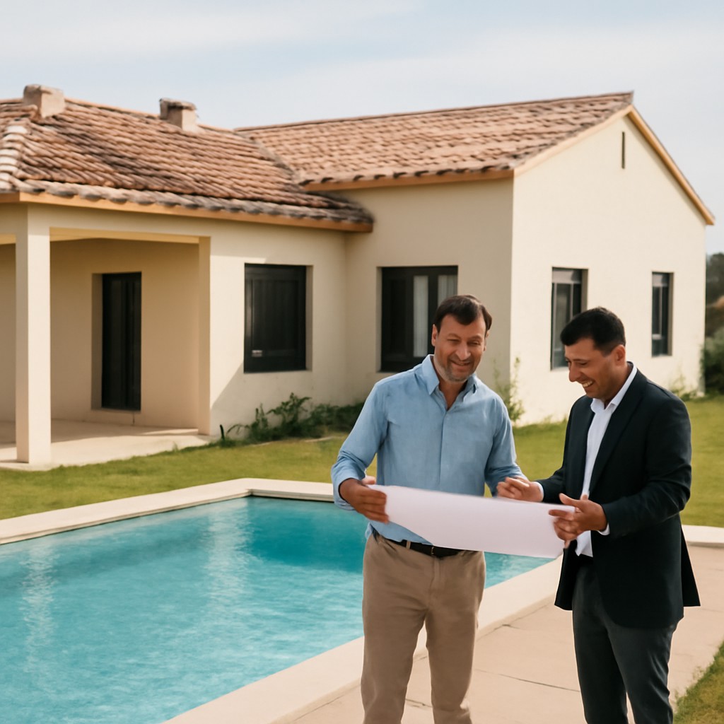licencia para construir una piscina en España
