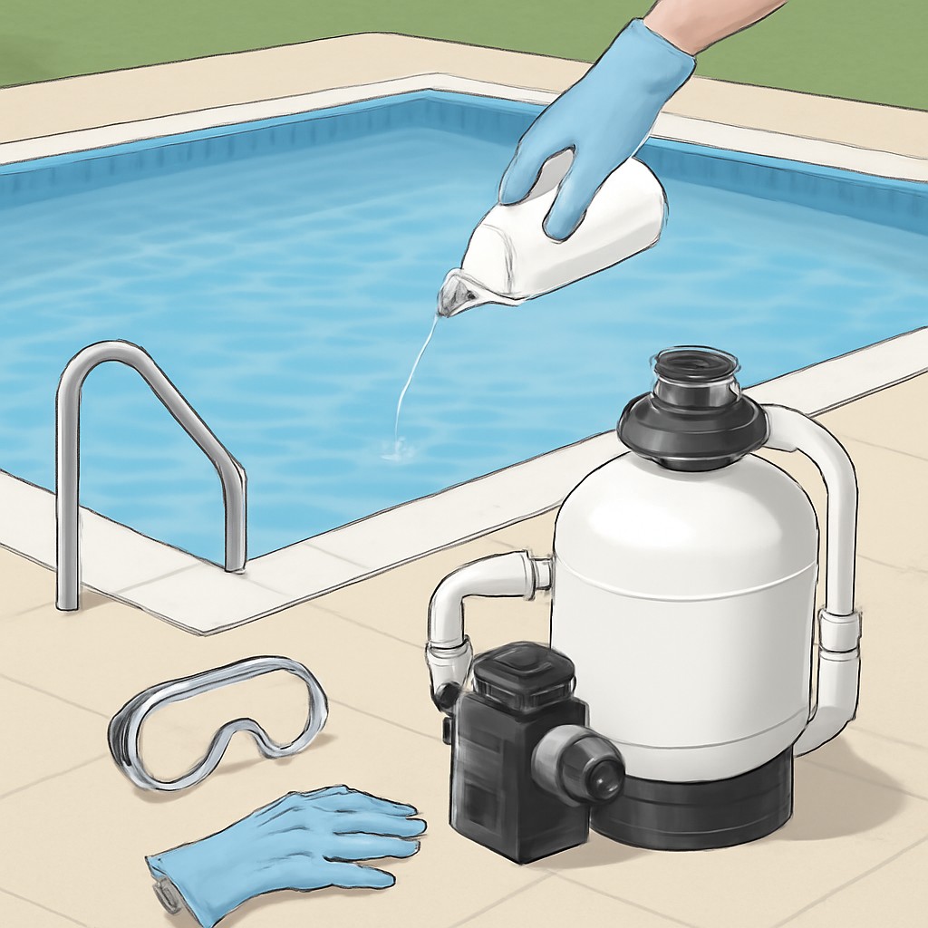 subir el pH de una piscina de forma segura - image 2
