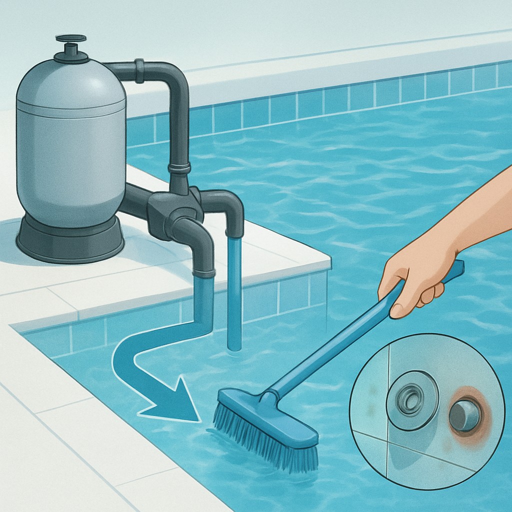 eliminar manchas de cobre del fondo de la piscina - image 3