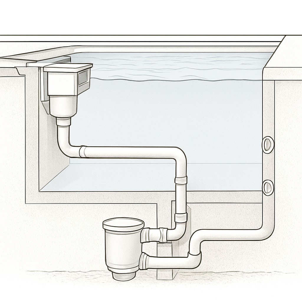 instalar un skimmer en una piscina de obra - image 2