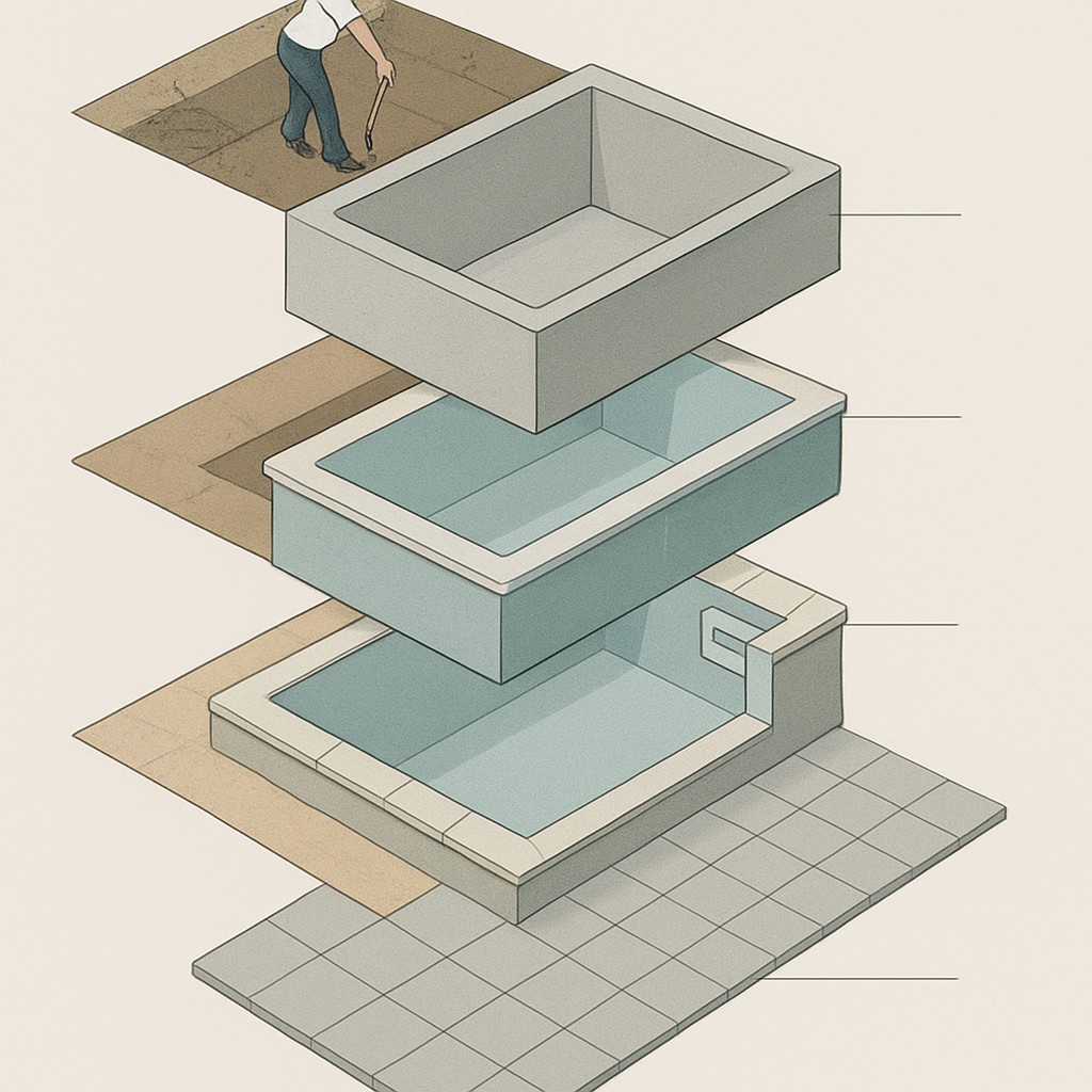 instalar una piscina de obra pequeña - image 2