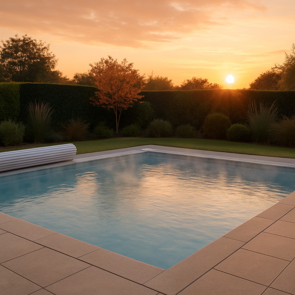 piscina climatizada en casa