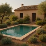 piscina en suelo rústico en España