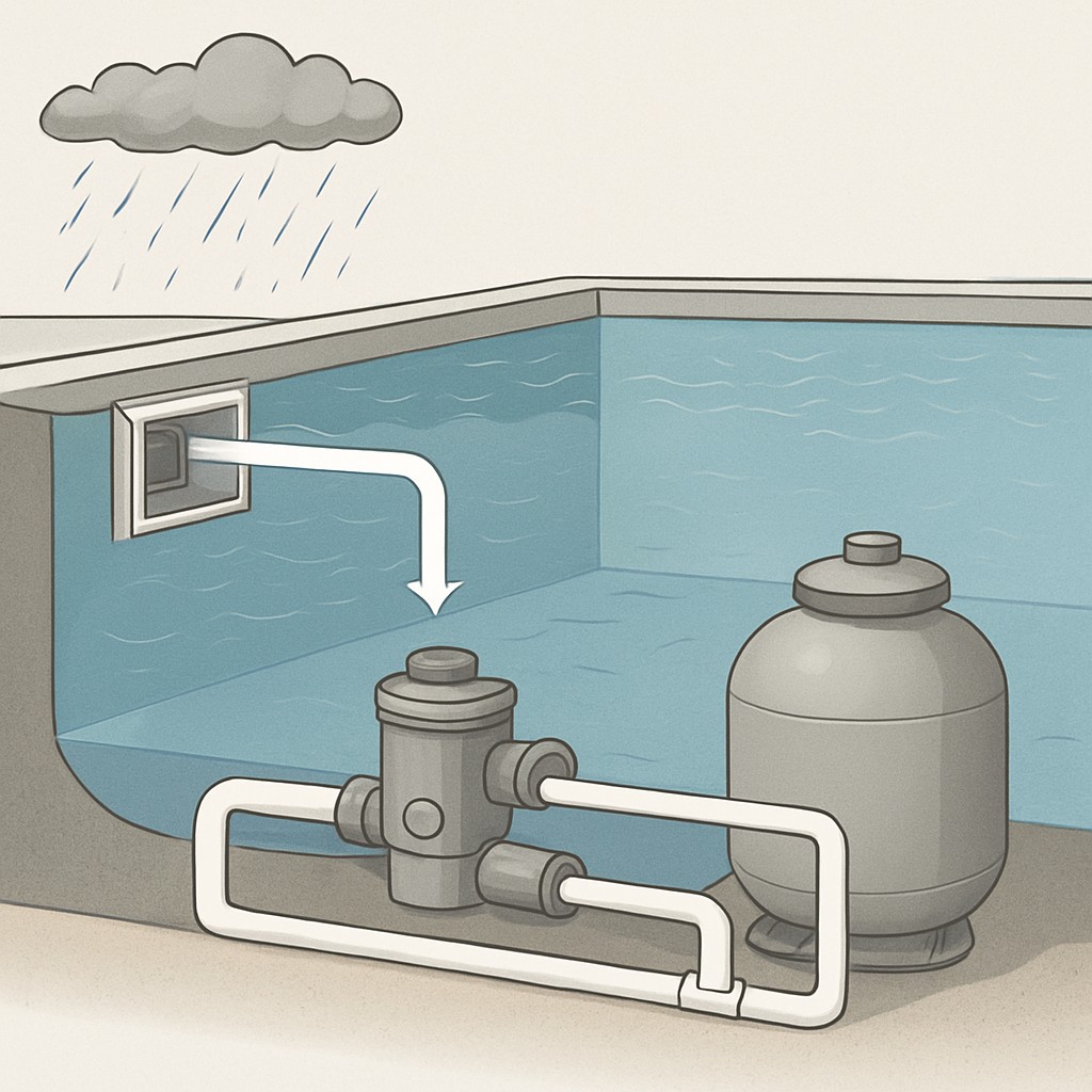 recuperar el agua de una piscina tras una tormenta - image 3